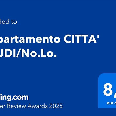 Appartamento Citta' Studi/No.Lo. Milán Exteriér fotografie