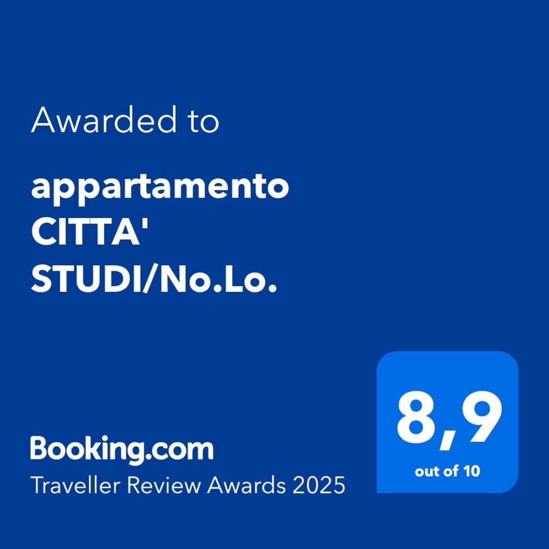 Appartamento Citta' Studi/No.Lo. Milán Exteriér fotografie